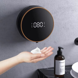 unique products showing hands-free soap dispenser